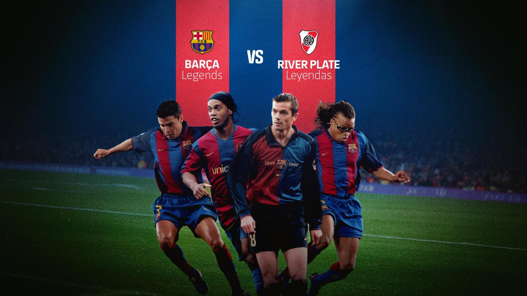 Los Barça Legends se ponen las botas durante el verano: cita urgente contra River Plate con muchos jugadores de la era Gaspart