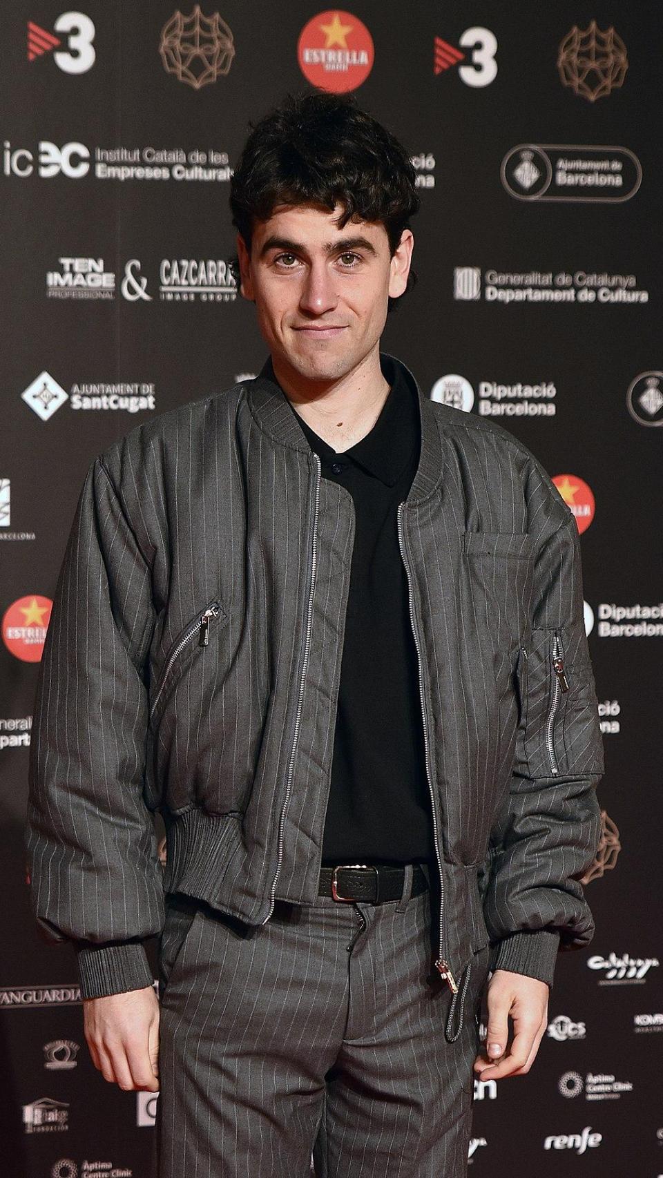 Àlex Monner en els Premis Gaudí de 2022