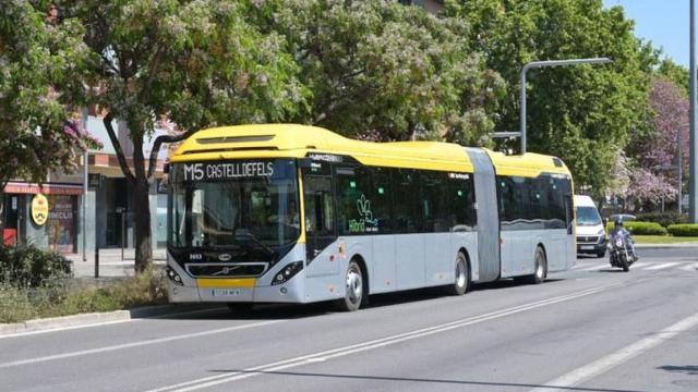 Un autobús de Castelldefels en una imagen de archivo
