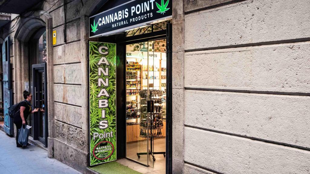 Punt de venda de cànnabis a Ciutat Vella