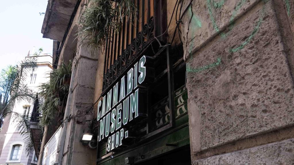 Punto de venta de cánnabis en Ciutat Vella