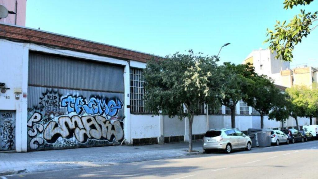 Calle Blesa, donde se ubicará el nuevo Centro Cultural de Poble sec
