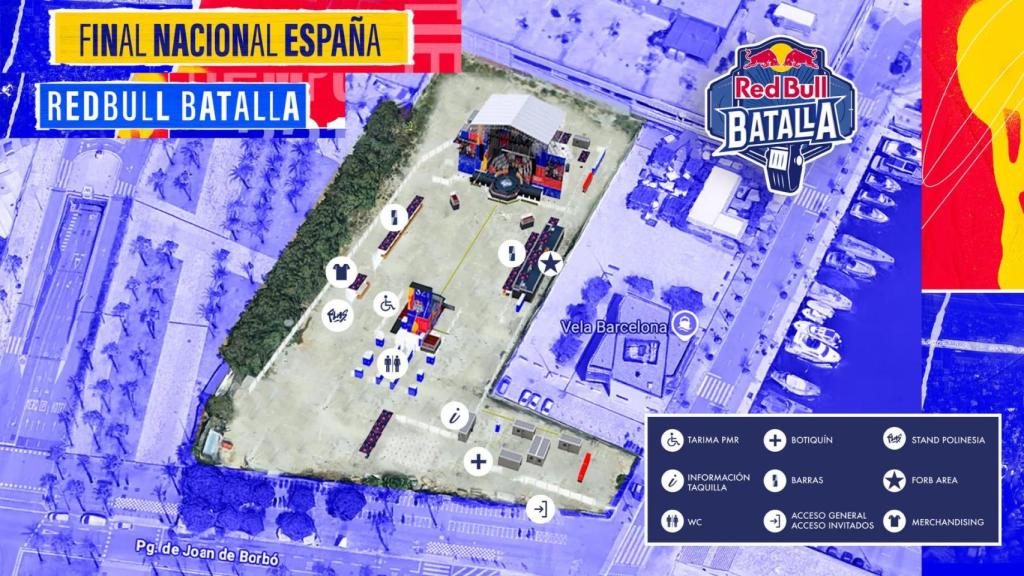 Mapa del Red Bull Espanya 2025
