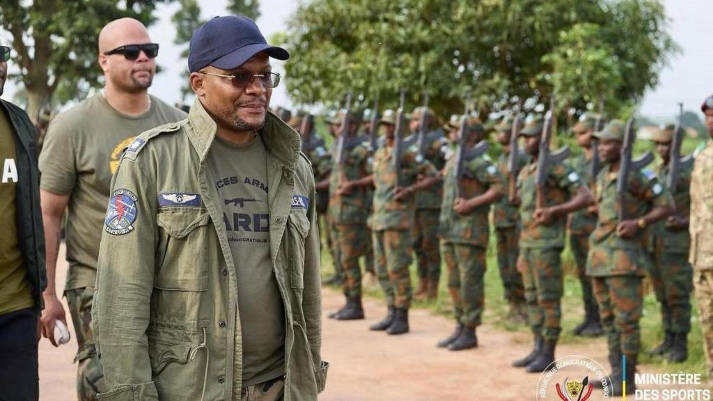 Didier Budimbu, ministro de Deporte y Entretenimiento de la República Democrática del Congo