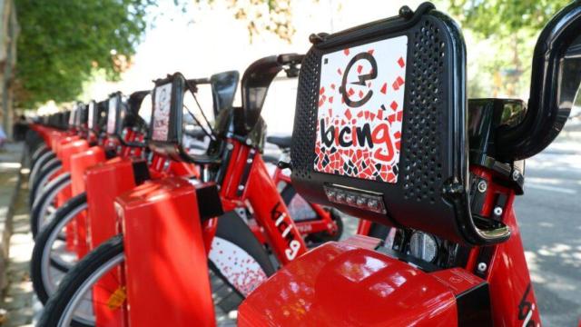 Bicicletas de Bicing en Barcelona