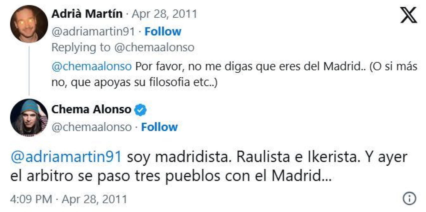 Chema Alonso, nuevo trabajador del CTA, se declara madridista en Twitter