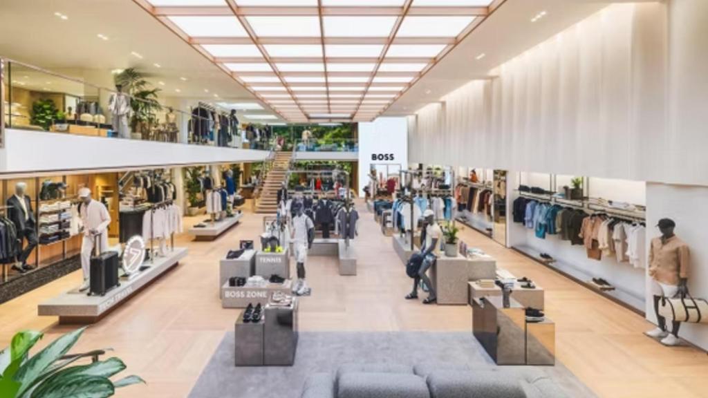 La tienda Boss en paseo de Gràcia