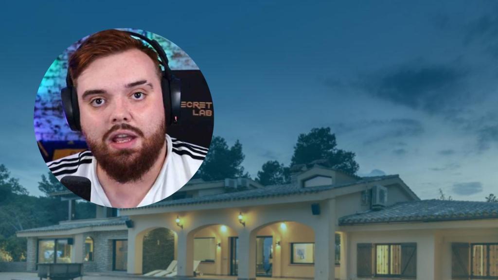 Montaje de la casa con Ibai Llanos