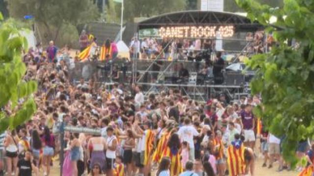 Público asistente en el Canet Rock de 2025