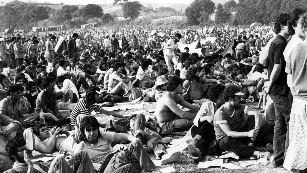 Una imagen de Canet Rock en 1978