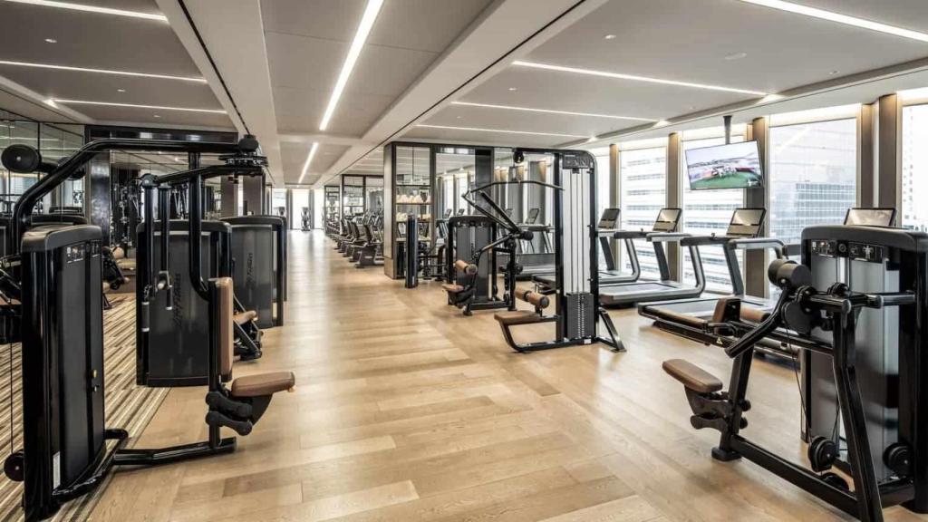 El gimnasio dentro del Hotel Four Seasons Seoul