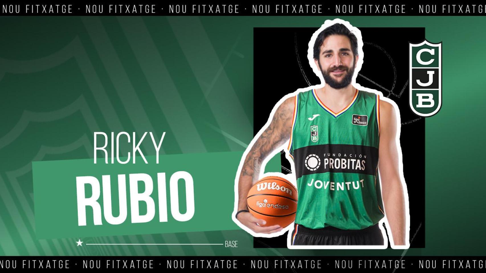 Ricky Rubio regresa al Joventut de Badalona