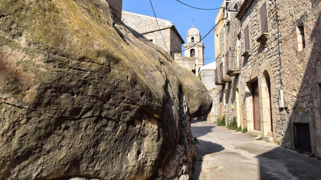 Una calle de Rocafort de Vallbona
