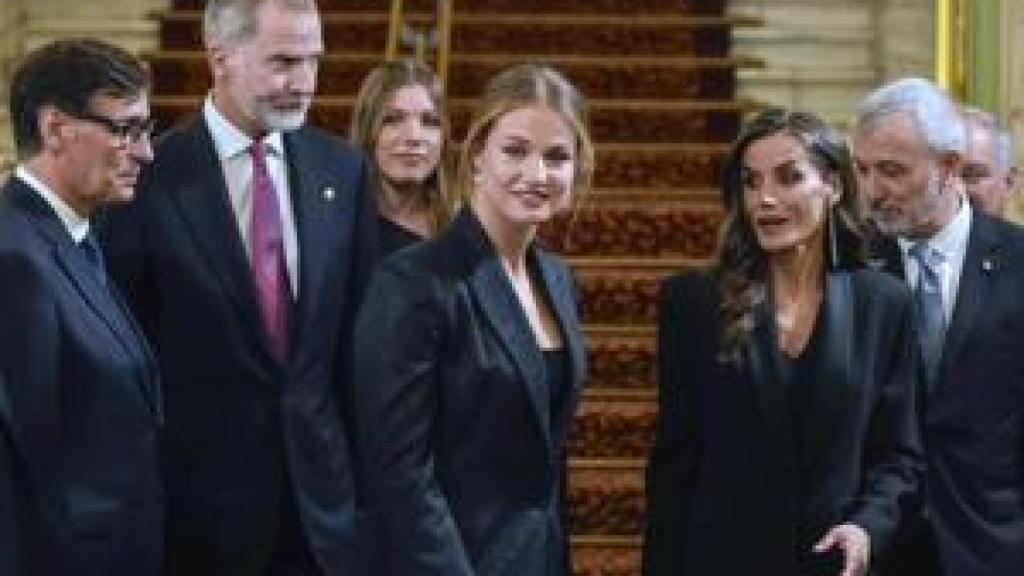 Los Reyes de España en el Teatro Liceu de Barcelona