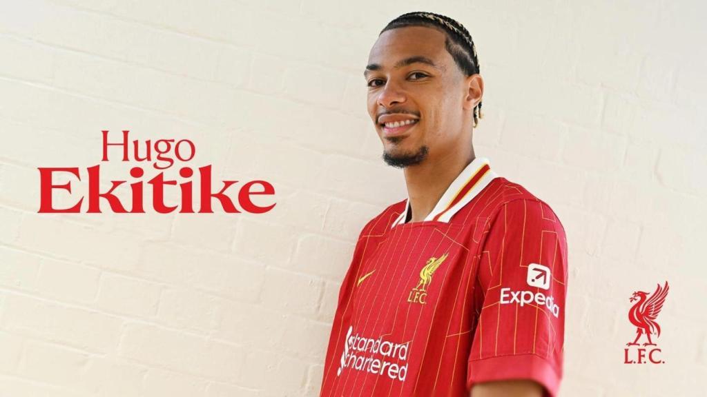 El Liverpool anuncia el fichaje de Hugo Ekitike