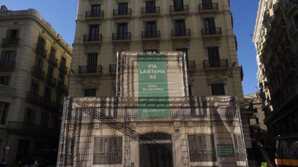 Edificio de la jefatura de la polícia en Via Laietana