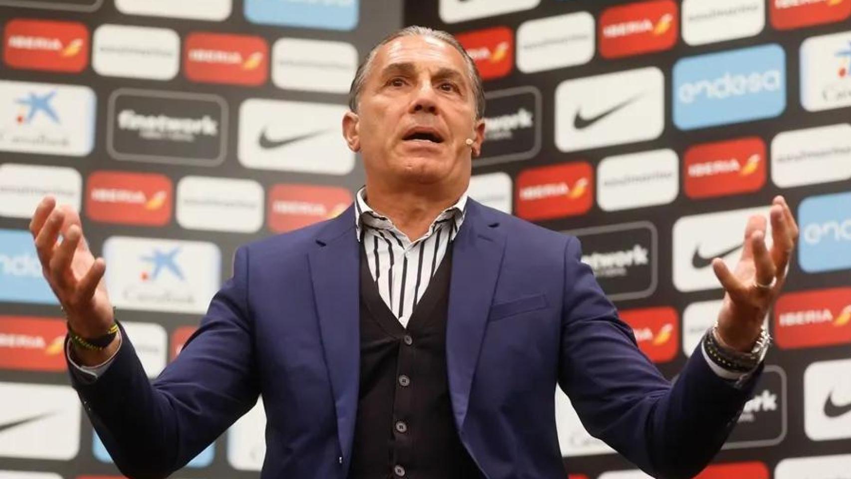 Sergio Scariolo, entrenador del Real Madrid de baloncesto