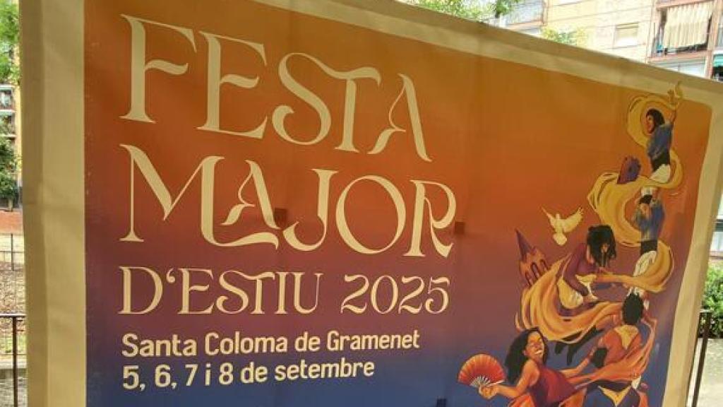 Cartel de la Festa Major de Santa Coloma 2025