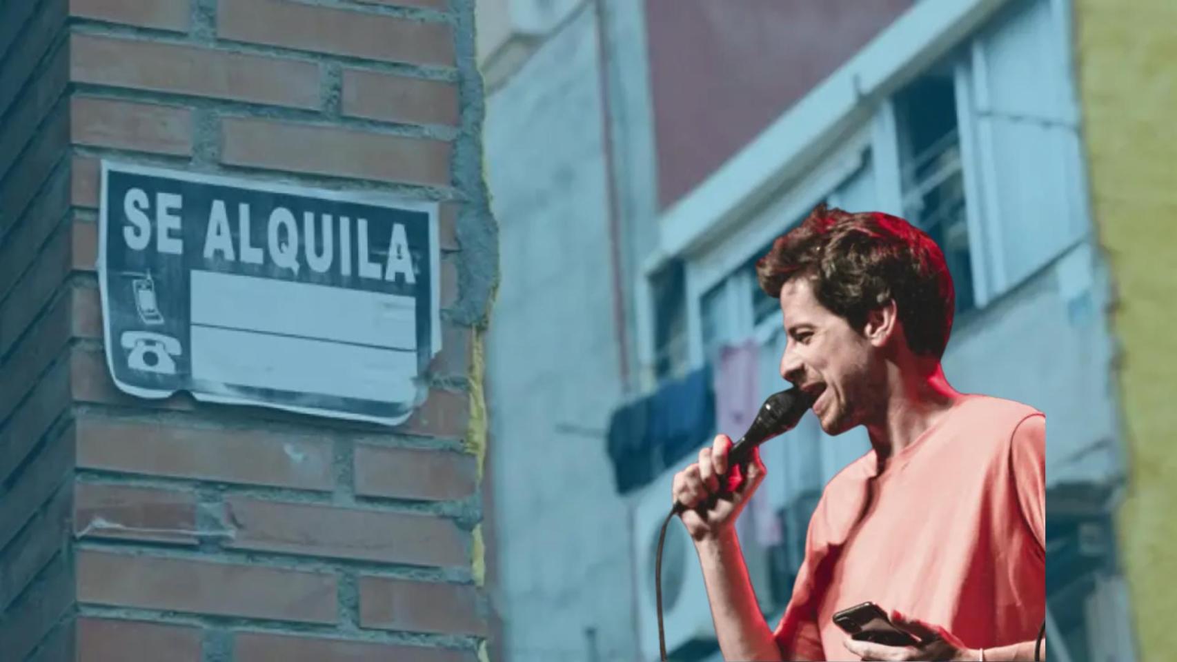 Montaje Ignasi Taltavull y un piso en alquiler