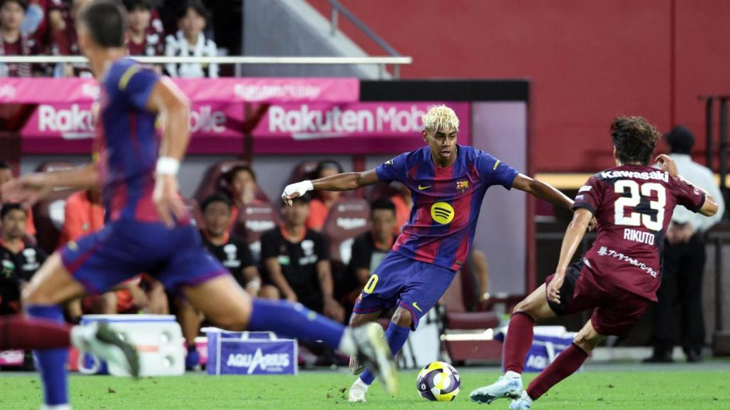 Lamine Yamal, ante el Vissel Kobe