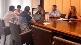 Reunión entre Ayuntamiento de Santa Coloma y directivos de Endesa