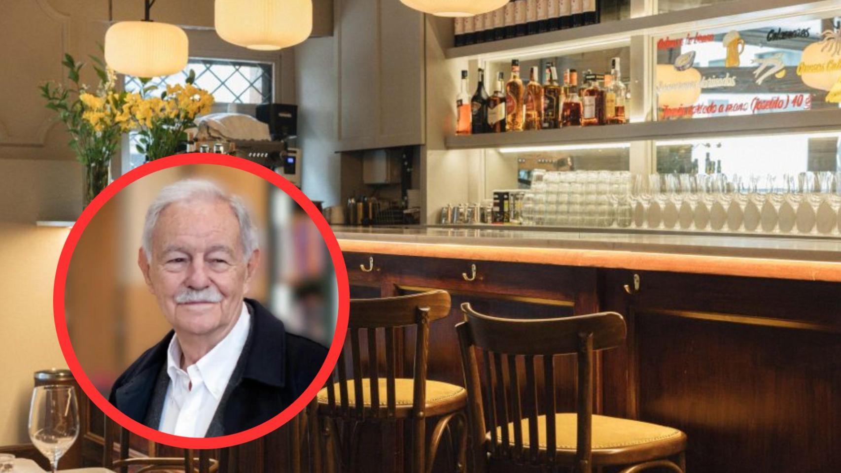 Fotomontaje Eduardo Mendoza y Casa Leopoldo