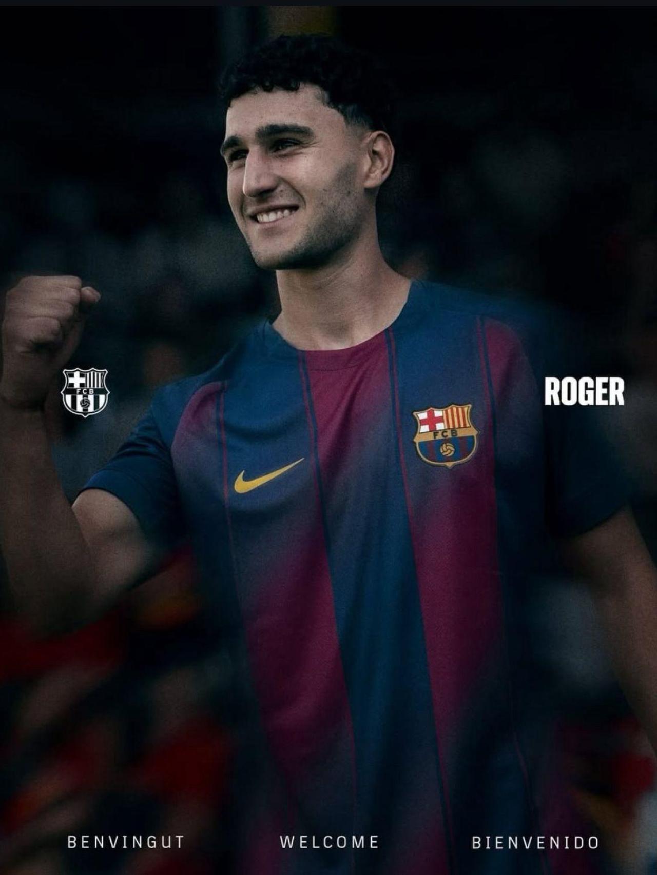 El Barça B anuncia el fichaje de Roger Martínez