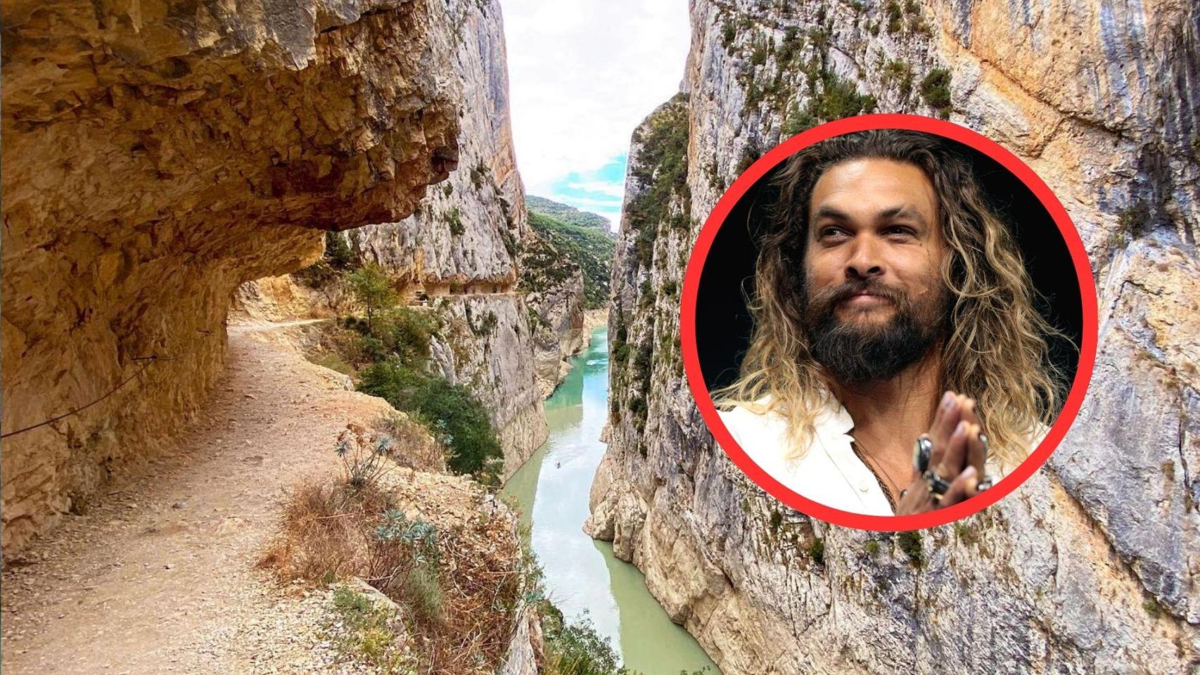 De la Atlántida al Pallars: Jason Momoa elige estas montañas de Lleida para hacer escalada