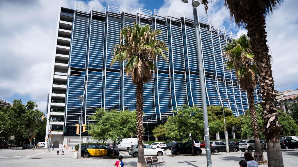 Exterior del edificio Estel de Barcelona