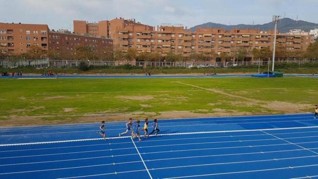Las Pistas de atletismo de Can Dragó en Barcelona en una imagen de archivo