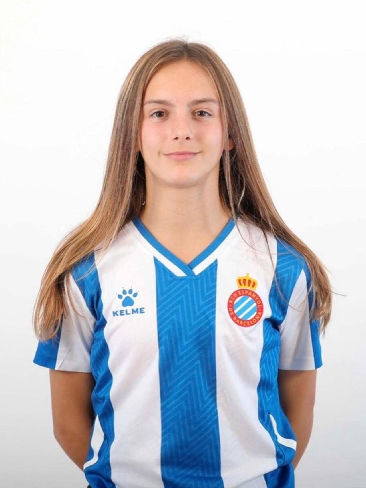 Carla Julià en su etapa como jugadora del RCD Espanyol