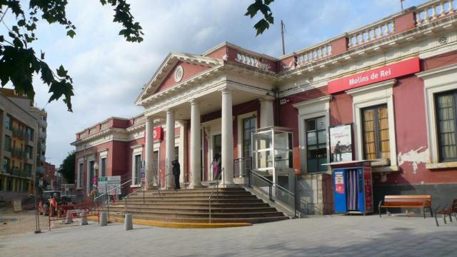 Imagen de archivo de la estación de Molins de Rei