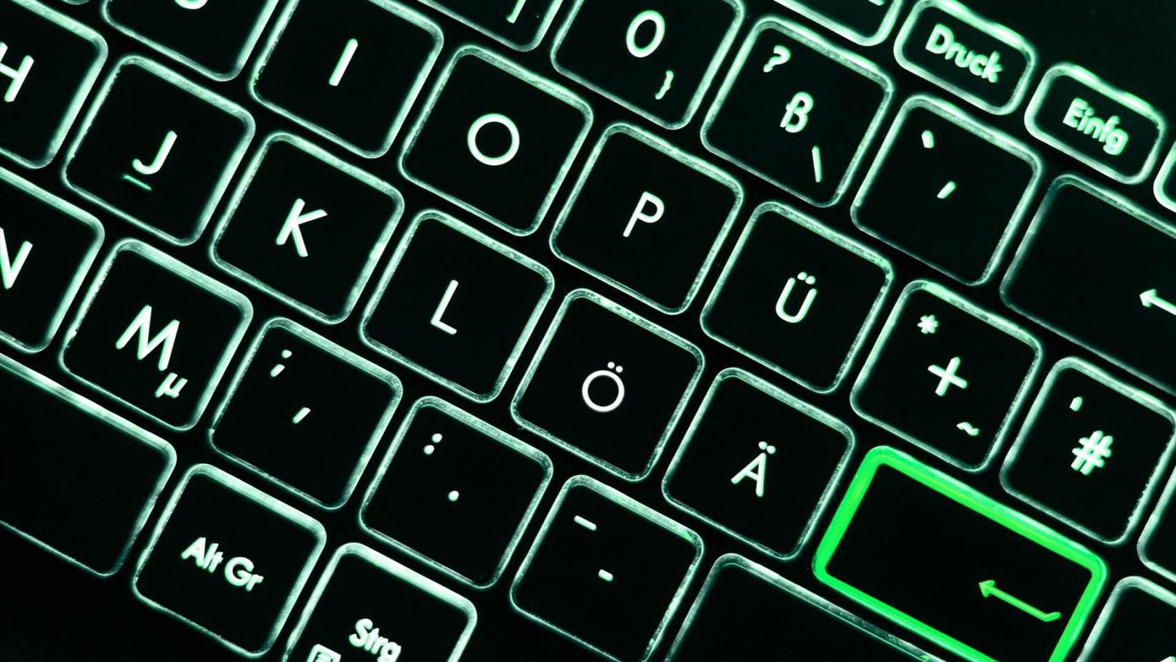 Imagen de archivo del teclado de un ordenador