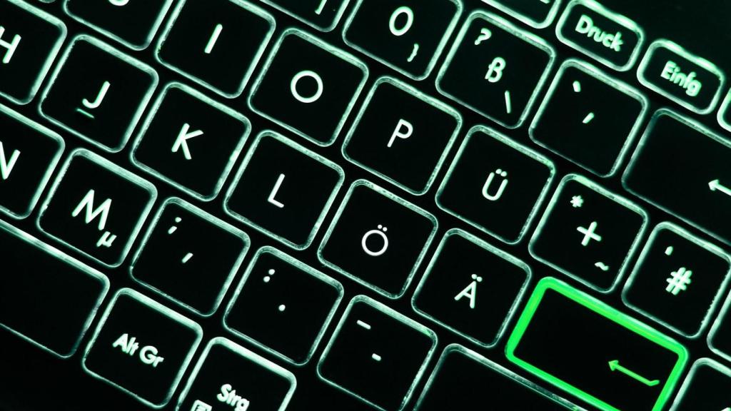 Imagen de archivo del teclado de un ordenador