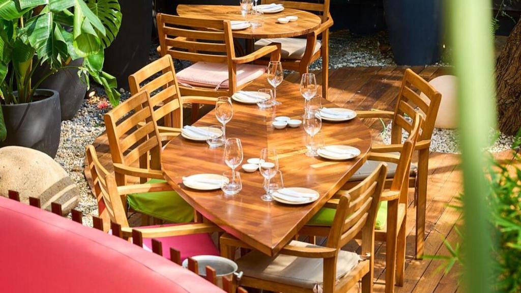 Interior del restaurant Ikibana de Barcelona