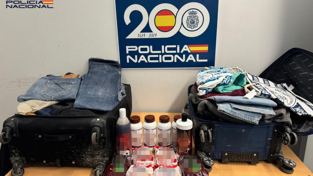 Una maleta intervenida con más de 30 kg de cocaína