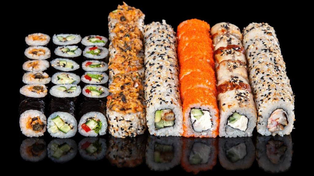 Diversos sushis
