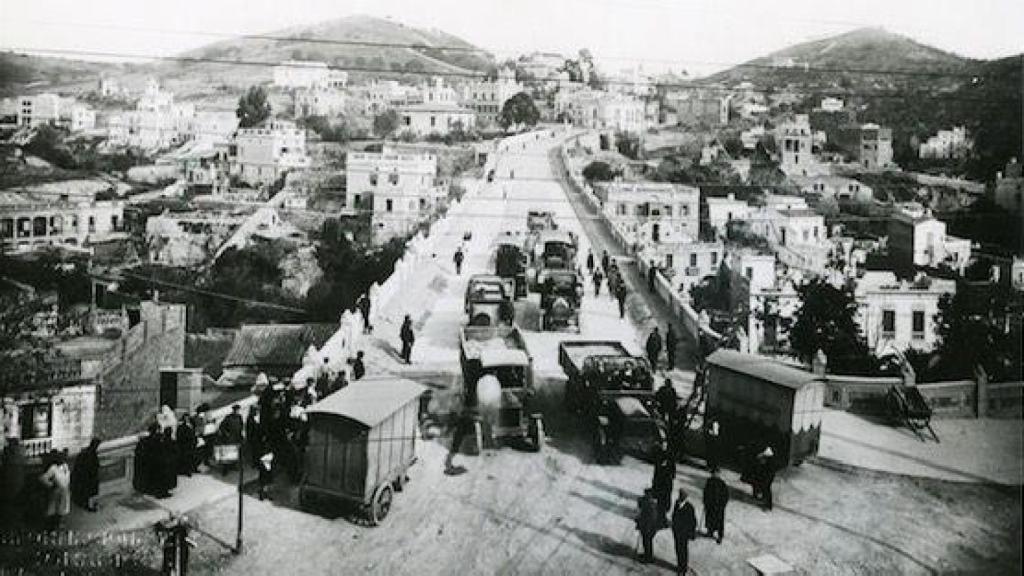 Barrio de Vallcarca antiguamente