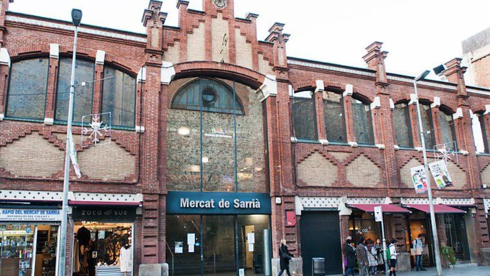 Entrada al Mercado de Sarrià
