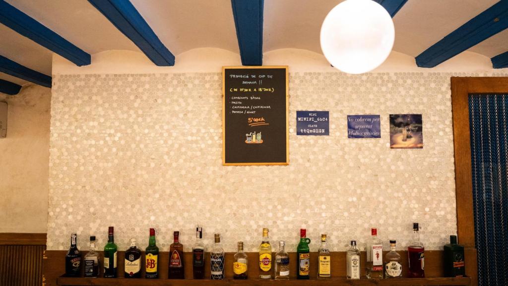 Un mur del bar Raspall