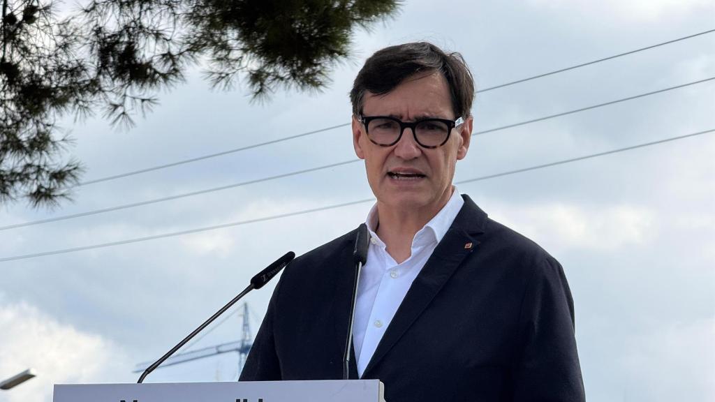 El president de la Generalitat, Salvador Illa, en la inauguració