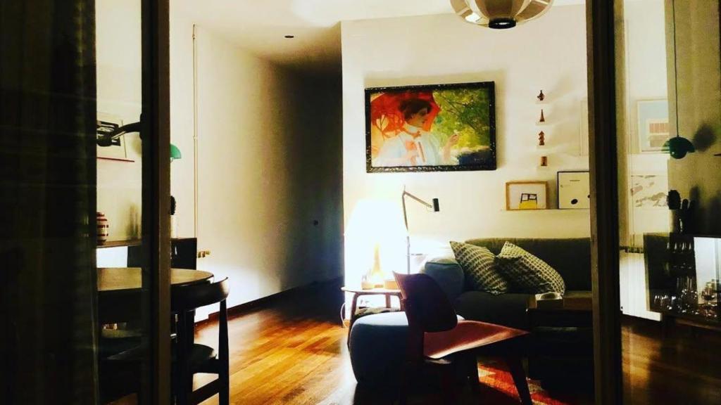 Interior de la casa de Marc Giró a l'Eixample de Barcelona