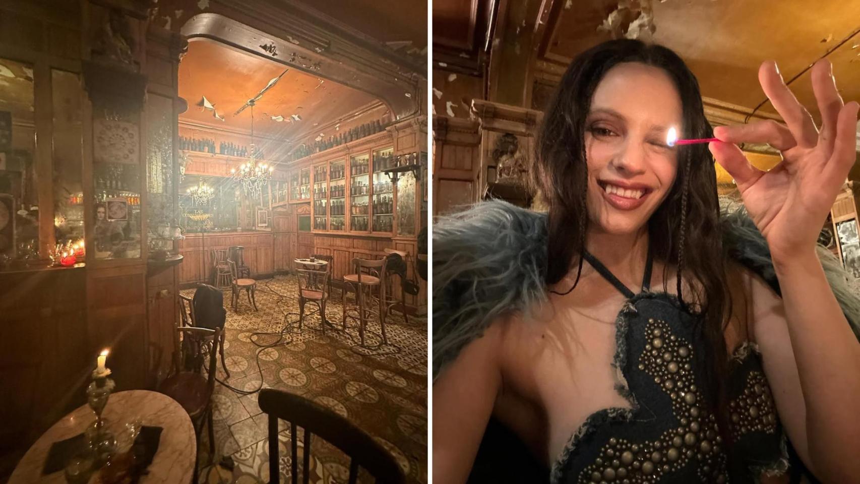 Rosalía y el mítico bar Marsella del Raval