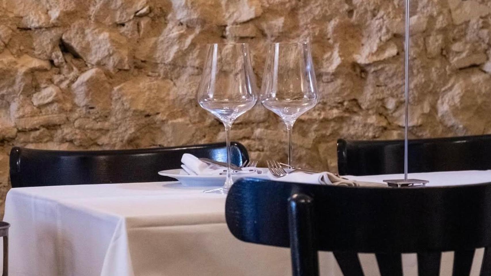 Interior del restaurante que ha cerrado sus puertas