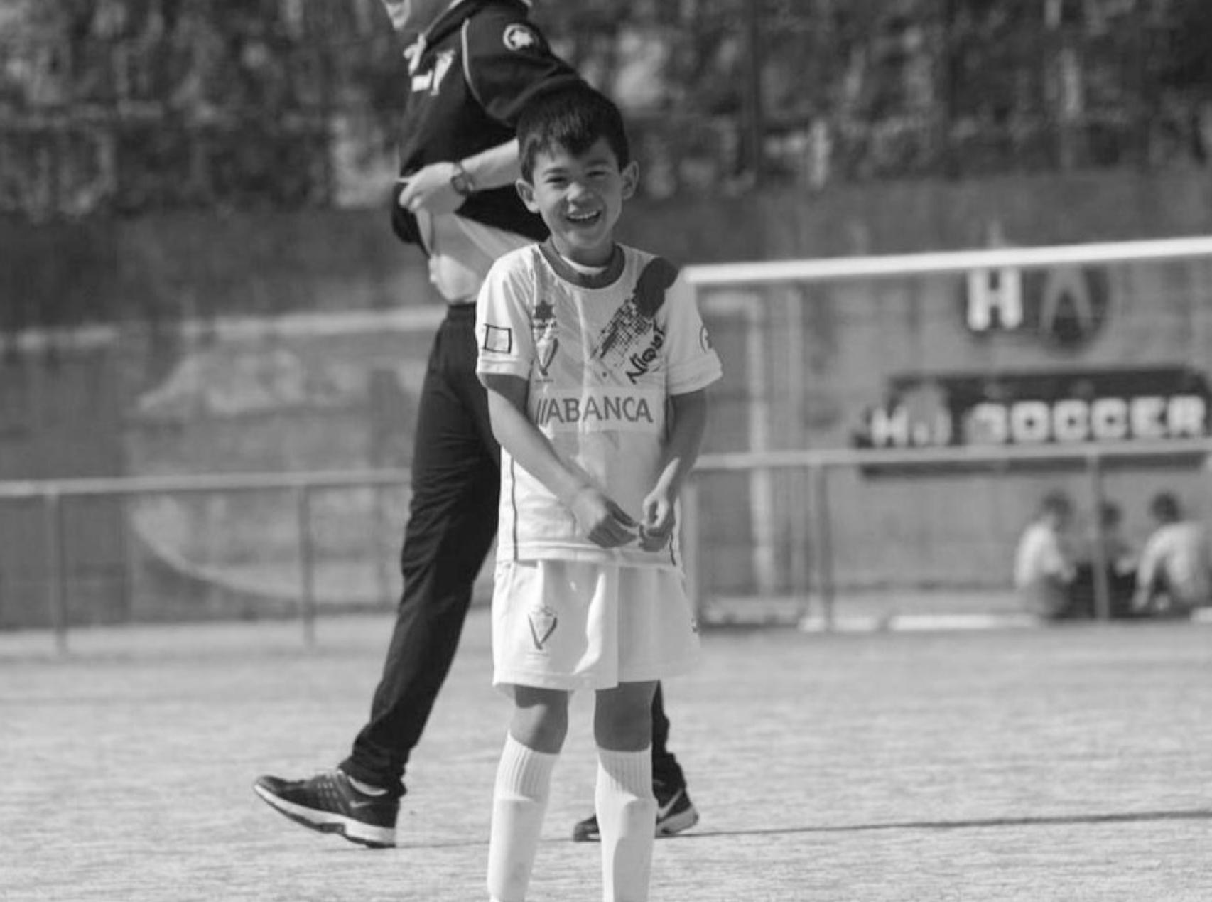 Dro Fernández en sus inicios en la ED Val Miñor