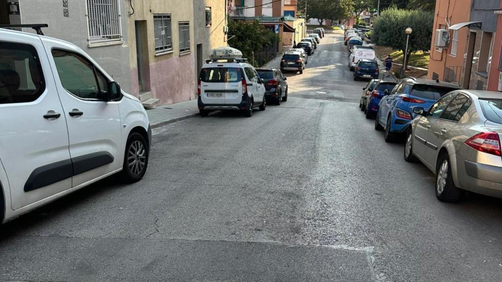 El carrer Mare de Déu de Lorda a Badalona