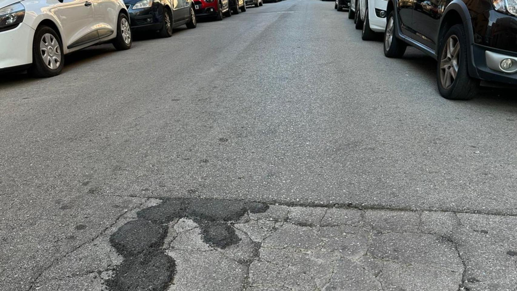 La calle Mare de Déu de Lorda en Badalona