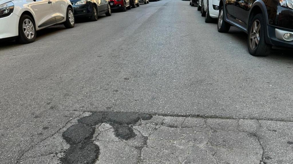 La calle Mare de Déu de Lorda en Badalona