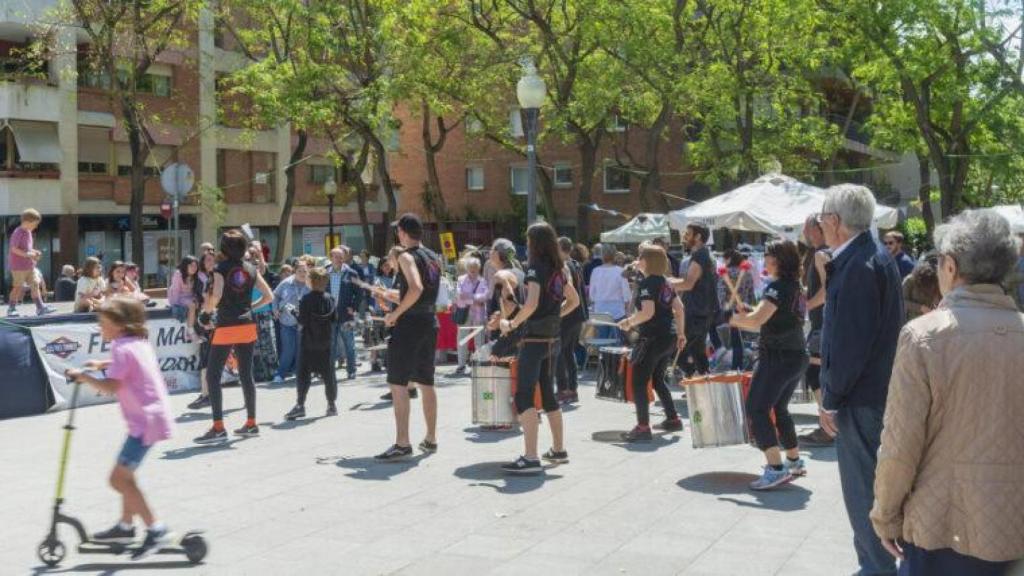 El barrio de Tres Torres de Barcelona