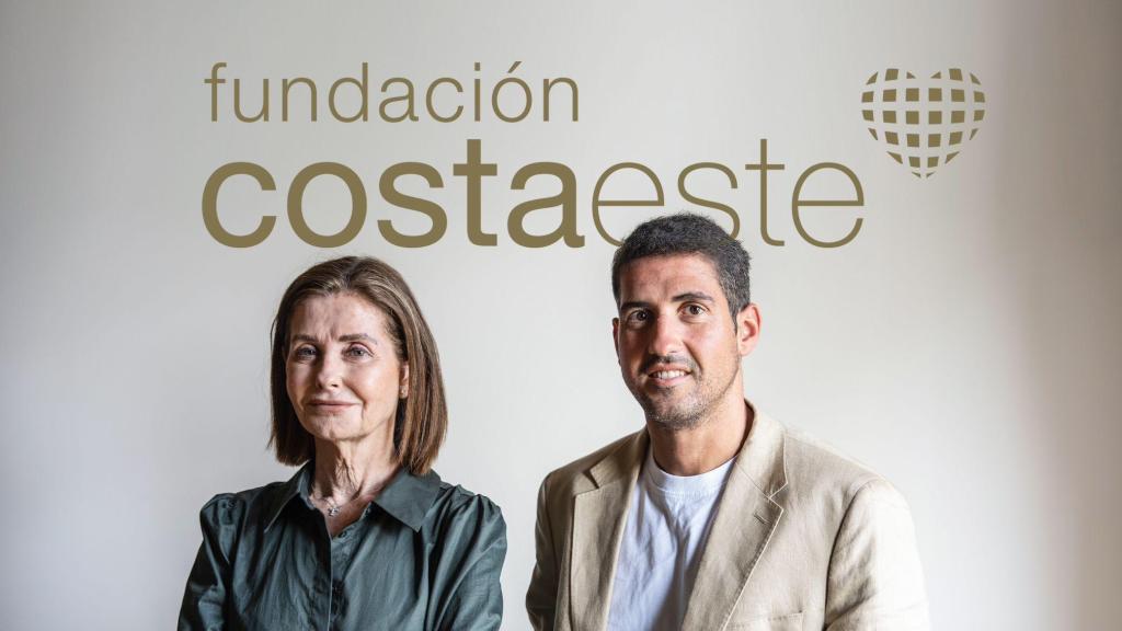 La presidenta de la Fundación Costa Este, Isabel Estany, y el vicepresidente, Jorge Bordas